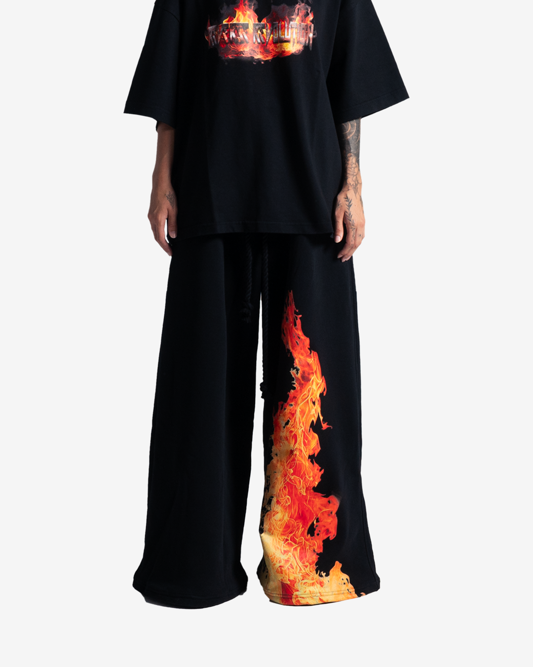 IN FLAMES SWEATPANTS