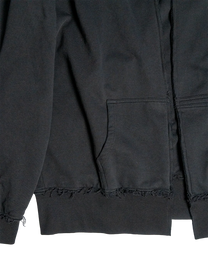 UNZIPPED TRAUMA HOODIE