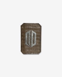 AMERICAN CROCODILE VERTICAL LEATHER WALLET