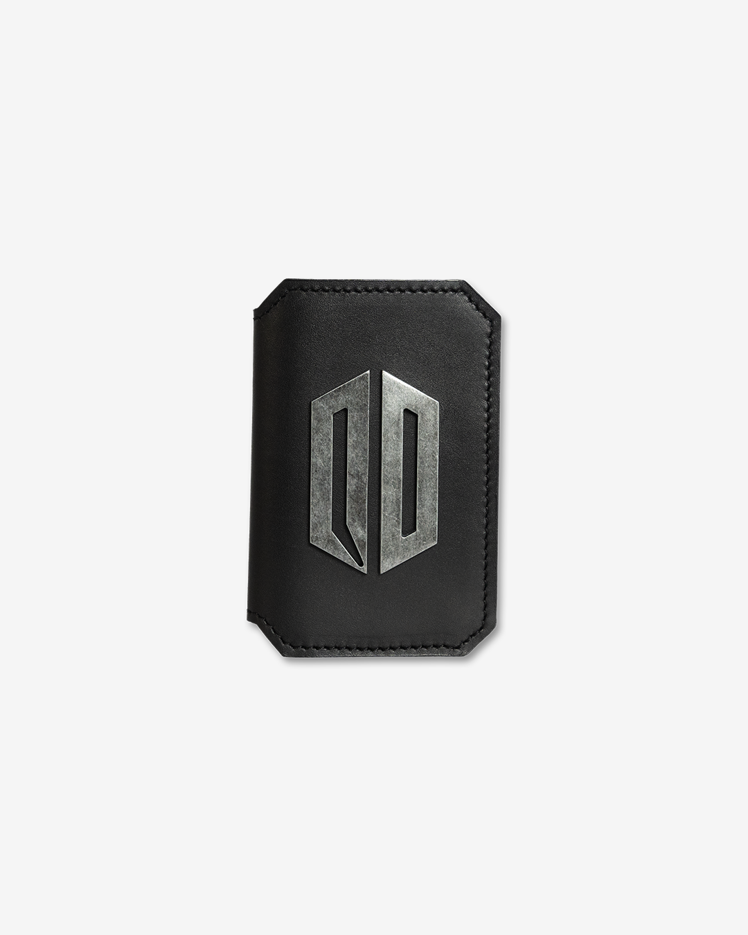 BLACKOUT VERTICAL LEATHER WALLET