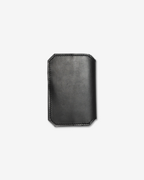 BLACKOUT VERTICAL LEATHER WALLET