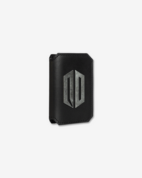 BLACKOUT VERTICAL LEATHER WALLET