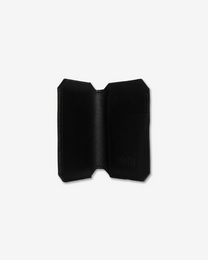 BLACKOUT VERTICAL LEATHER WALLET