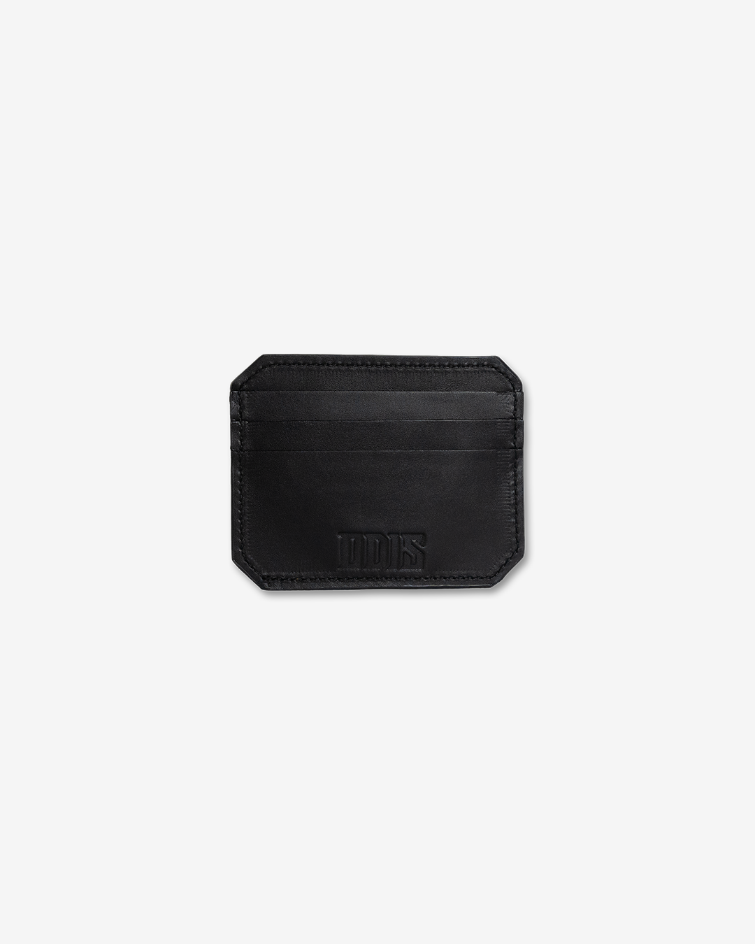 BLACKOUT LEATHER CARDHOLDER