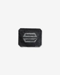 BLACK CAIMAN LEATHER CARDHOLDER