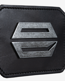 BLACKOUT LEATHER CARDHOLDER