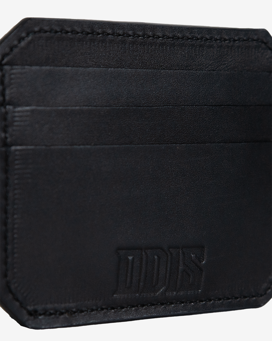BLACKOUT LEATHER CARDHOLDER