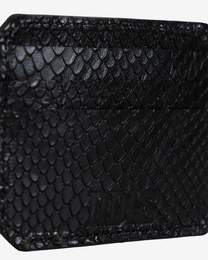 BLACK MAMBA LEATHER CARDHOLDER