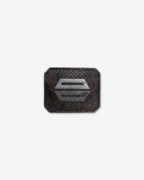 BROWN PYTHON CARDHOLDER