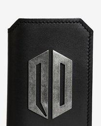 BLACKOUT VERTICAL LEATHER WALLET