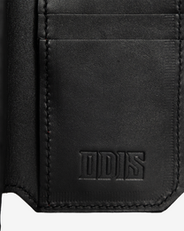 BLACKOUT VERTICAL LEATHER WALLET