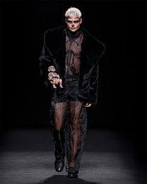 NIGHTMARE FAUX FUR COAT