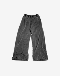 HEAVY-WEIGHT WASHED GREY SWEATPANTS