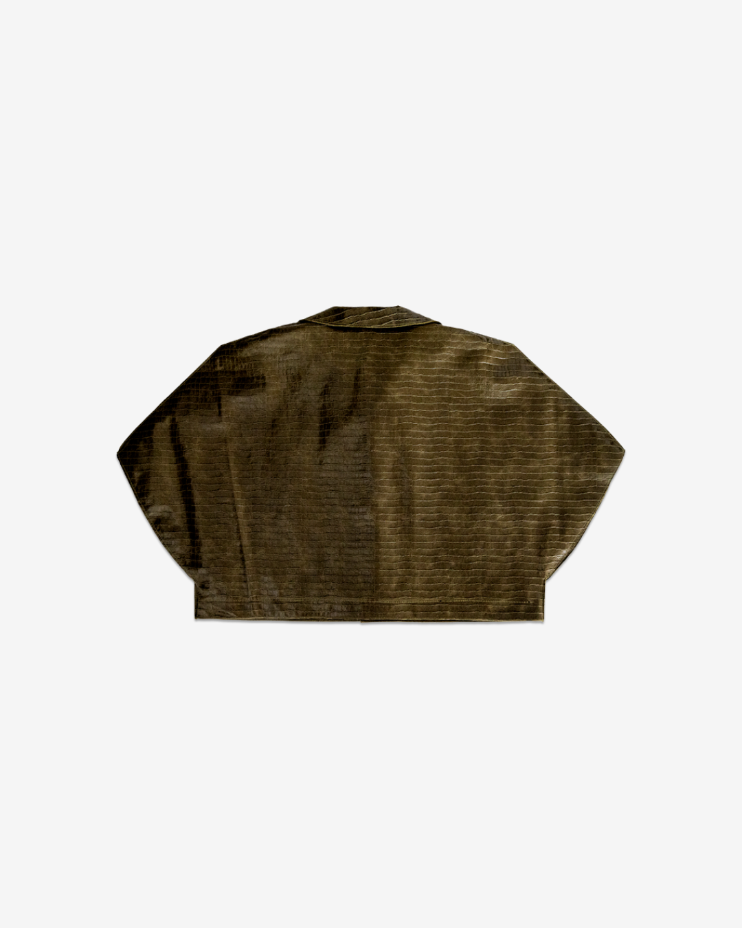 AMERICAN CROCODILE LEATHER SHIRT