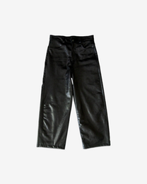 MAMBA BAGGY LEATHER PANTS