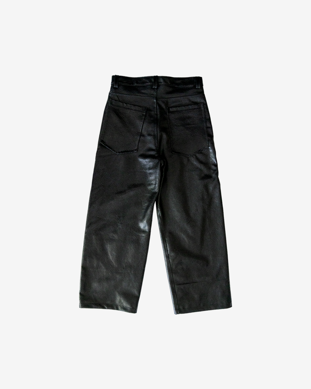 MAMBA BAGGY LEATHER PANTS