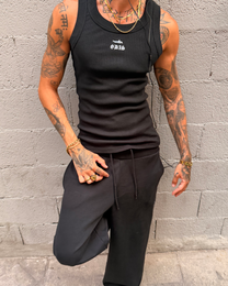ODIS SWORD BLACK TANK TOP